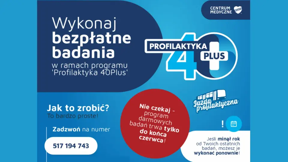 Profilaktyka 40 plus. Jakie badania obejmuje bilans?
